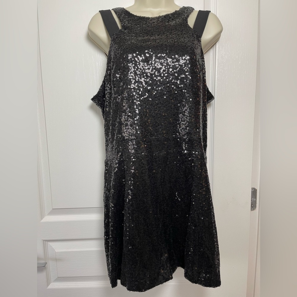 Katia Black Sequin Romper